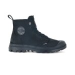 Bottines palladium pampa hi wl en nubuck souple avec doublure chaude - all black - m - homme - 40 Bottines palladium pampa hi wl en nubuck souple avec doublure chaude - all black - m - homme - 40