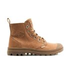 Bottines palladium pampa zip lth ess - marron - homme Bottines palladium pampa zip lth ess - marron - homme