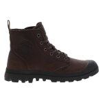 Bottes en cuir zippes pampa - palladium