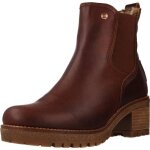 Bottine panama jack 115716 en cuir marron pour femme Bottine panama jack 115716 en cuir marron pour femme
