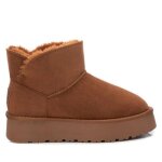 Bottines � enfiler xti - camel