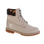 Bottines de randonne pour femme - timberland heritage 6 - gris