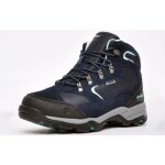 Bottines de randonne impermables  lacets pour hommes hi - tec outdoor storm - bleu