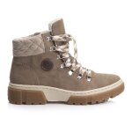 Bottines - rieker - x8647 - femme - noir - tige moyenne - semelle antid�rapante