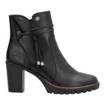 Bottines - rieker - y2567 - noir - cuir - talon plat 7 cm