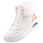 Bottines - skechers - uno rugged fall shimmer - synthétique - zip - 5 cm de talon Bottines - skechers - uno rugged fall shimmer - synthétique - zip - 5 cm de talon