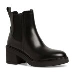 Bottines - tamaris - 1 - 25011 - 41 001 - cuir - femme - talon plat Bottines - tamaris - 1 - 25011 - 41 001 - cuir - femme - talon plat
