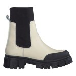 Bottines tamaris - beige casual closed booties - femme - beige - moyenne - plat - adulte - cuir