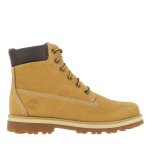 Bottines timberland courma kid - jaune - cuir - lacets - moyenne - enfant - mixte