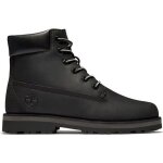 Bottines - timberland - courma kid - cuir - noir - garon - assise plantaire ortholite