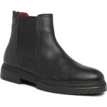 Bottines tommy hilfiger fm0fm04650 bds noir chaussures homme