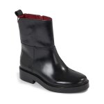 Bottines tommy hilfiger fw0fw07487 bds noir chaussures femme