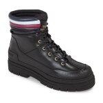 Bottines tommy hilfiger fw0fw07501 bds noir chaussures femme