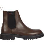 Bottines tommy jeans en0en01986 gt7 marron chaussures femme