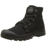 Bottines us pampa hi - palladium - femme - toile - noir