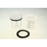 Bouchon blanc pompe - indesit - askoll - plaset - pi�ce dorigine constructeur