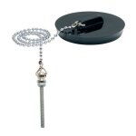 Bouchon dvier d45  50 avec chainette 30cm et borne dattache - watts - 4544067