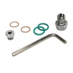 Bouchon de vidange dhuile kit de r�paration de filetage de carter dhuile autotaraudant surdimensionn� ...