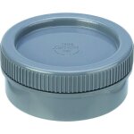 Bouchon de visite pvc gris - diam�tre 100 mm - girpi