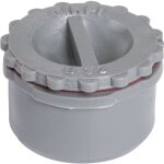 Bouchon de visite pvc gris - diam�tre 80 mm - girpi