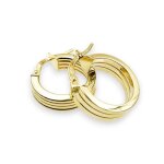 Boucles doreilles créoles - latelier dazur - 9cr5123 - or jaune - femme - 1. 4cm * 4mm - 1. 20gr Boucles doreilles créoles - latelier dazur - 9cr5123 - or jaune - femme - 1. 4cm * 4mm - 1. 20gr