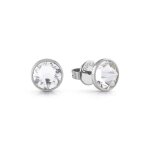 Boucles doreilles - guess - jume01343jwstt - u - acier inoxydable - argent - clou / puce