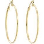 Boucles doreilles or jaune - croles femme - latelier dazur - diamtre 3 cm - poids total du mtal 1. ...