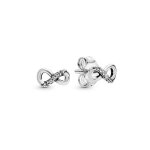 Boucles doreilles - pandora - infini - argent 925 - femme - pendant - crochet