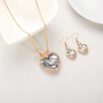 Boucle d?oreille rmega femme bijoux cadeau - antiallergie - personnalit - mariage - rsistatant