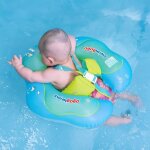 Bou�e b�b� - bou�e b�b� flotteur gonflable pour piscines - 6 - 30mois - bleu l - a1