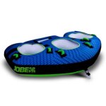 Bou�e tractable 3 personnes jobe - bleu multicolor - garantie 2 ans