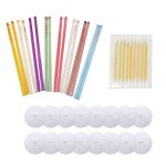 Bougies doreille 16pcs traitement de soin doreille de rduction de sant dacouphne nettoyant de bougie ...