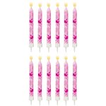 Bougies minnie - mister fiesta - x12 - anniversaire - fille - dcoration de fte