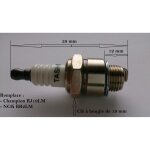 Bougie pour moteur briggs stratton remplace ngk br2lm champion rj19lm