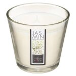 Bougie parfumée en verre nina 190g jasmin Bougie parfumée en verre nina 190g jasmin