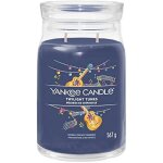 Bougie parfume - yankee candle - twilight tunes - cardamome aigue - marine notes boises - cire de soja ...