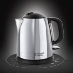 Bouilloire compacte - russell hobbs - victory - 1 l - 2200w - �conomie d?�nergie - �bullition rapide ...
