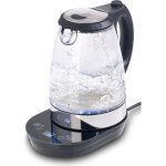 Bouilloire digitale en verre 2200 w / 17 l  clairage led - avec thermostat