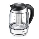 Bouilloire lectrique - tzs first austria - 18l - led - temprature rglable 40 - 100c - noir
