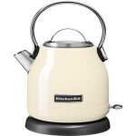 Bouilloire �lectrique kitchenaid 5kek1222eac - cr�me - capacit� 1. 25l - filtre anticalcaire - garantie ...