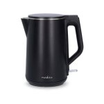 Bouilloire �lectrique - nedis - kawk361ebk - 1. 5 litre - 2200 watts - base rotative 360�