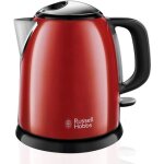 Bouilloire electrique - russell hobbs - ultra compacte - rouge - capacit 1l - 2400w