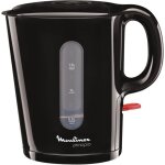 Bouilloire lectrique sans fil moulinex principio 17 l 2400 w filtre anticalcaire amovible noir by105810 ...