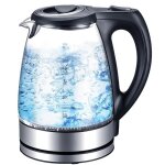 Bouilloire Électrique en verre 1. 7 l Éclairage led illumination avec fond en acier inoxydable 2200w ... Bouilloire Électrique en verre 1. 7 l Éclairage led illumination avec fond en acier inoxydable 2200w ...