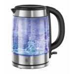 Bouilloire electrique en verre 17l glass - russell hobbs 21600 - 57 - acier chrom noir