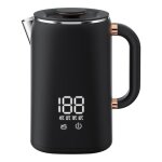 Bouilloire electrique - zhuodike - temprature rglable - 1. 7l - ebullition rapide - acier inoxydable ...