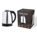 Bouilloire - novus - n - 108 - capacit� 1. 8l - r�sistance cach�e - arr�t automatique - interrupteur ...