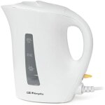 Bouilloire - orbegozo - kt4150 - 1l - blanche - coule sans fil