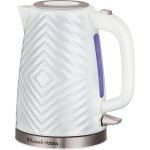 Bouilloire - russell hobbs - groove - 2400 w - 17 l - socle 360� - blanc