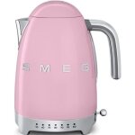 Smeg bouilloire sans fil 1. 7l 2400w rose - klf04pkeu Smeg bouilloire sans fil 1. 7l 2400w rose - klf04pkeu